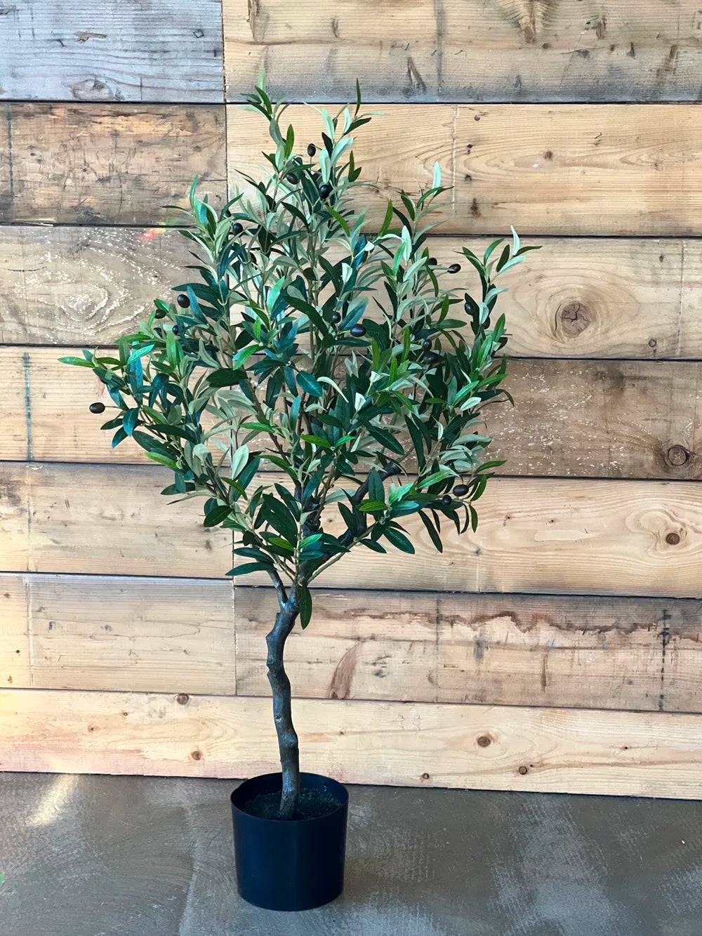 Kunstigt Oliventræ • Medium • 125 cm